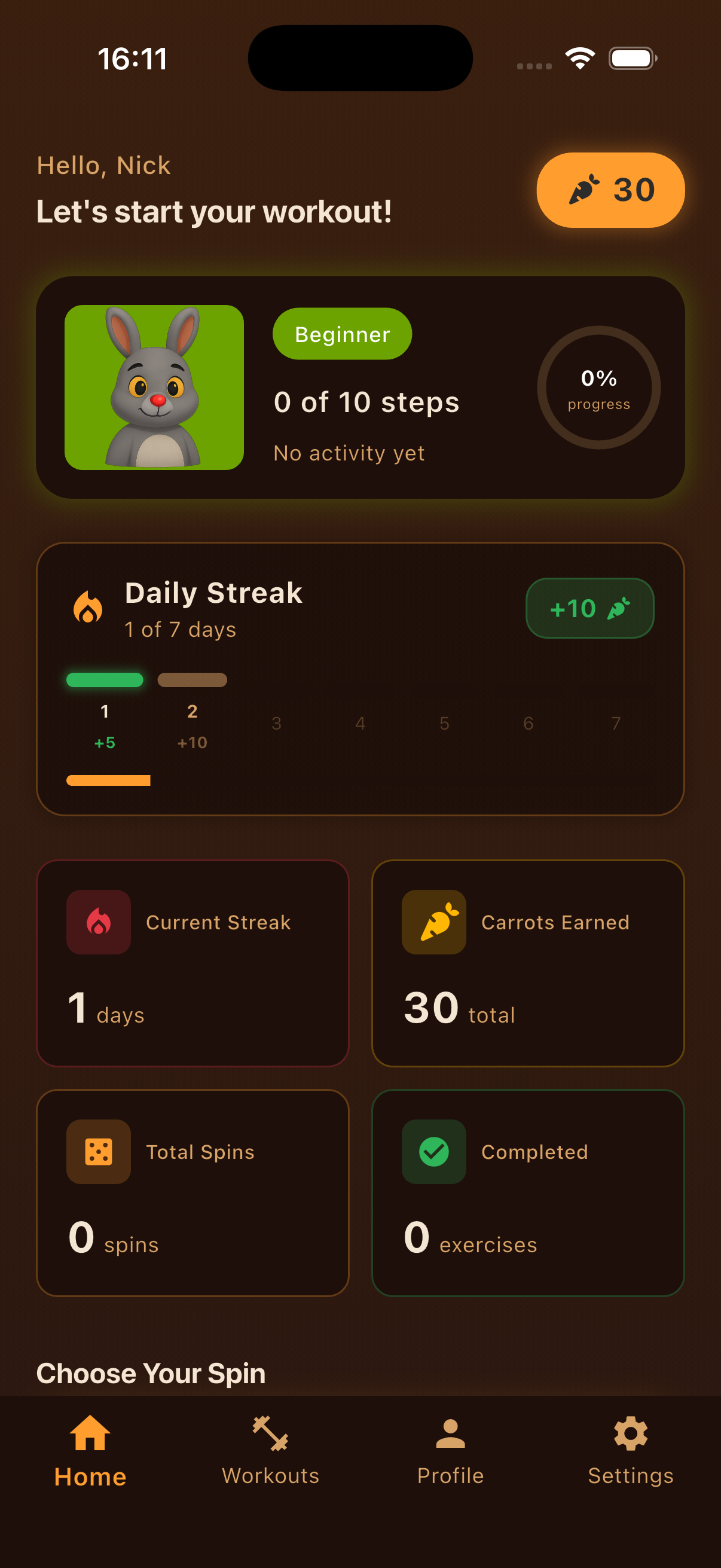 Rabbit Rush Spins Screenshot 3